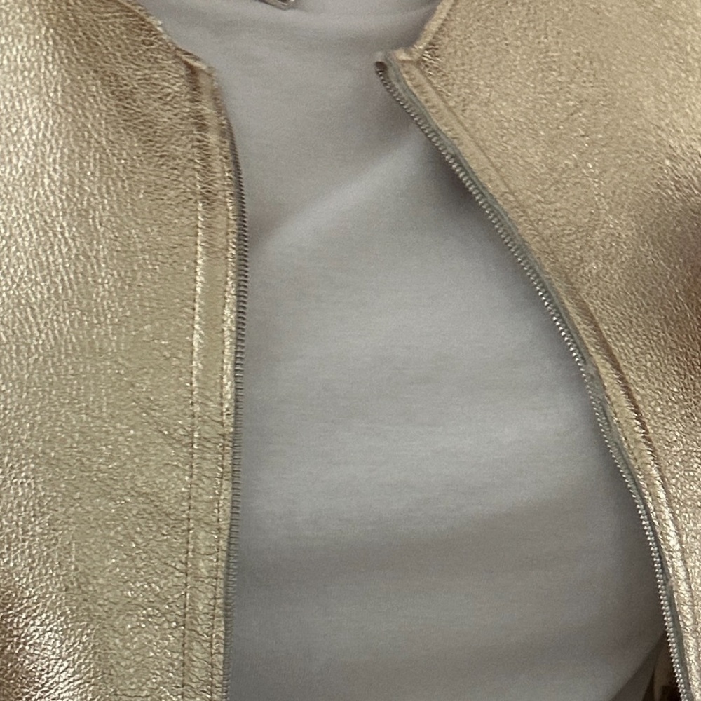 Majestic Filatures PARIS
Metallic Leather-Front Jacket (Designer Size 1)
Gold - Picture 8 of 15